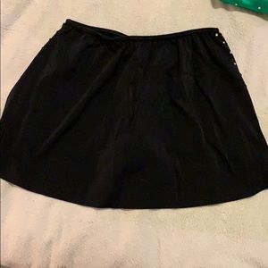Costume skort with rhinestones